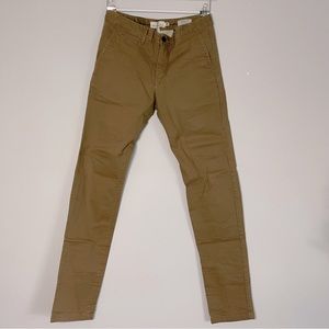 Men’s Skinny Fit Khaki Pants